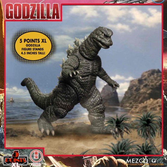 Godzilla 1968 5 Points  XL deluxe box pack 4 figuras  12 cm