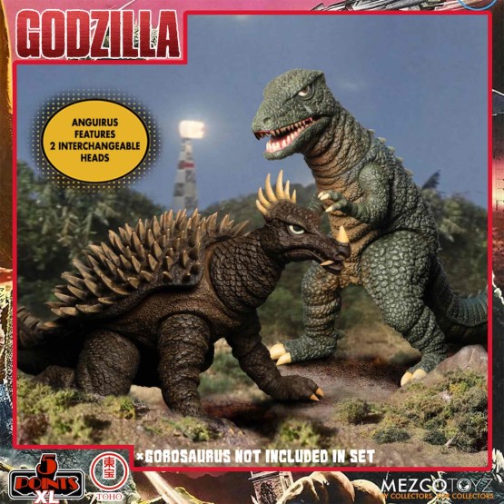 Godzilla 1968 5 Points  XL deluxe box pack 4 figuras  12 cm