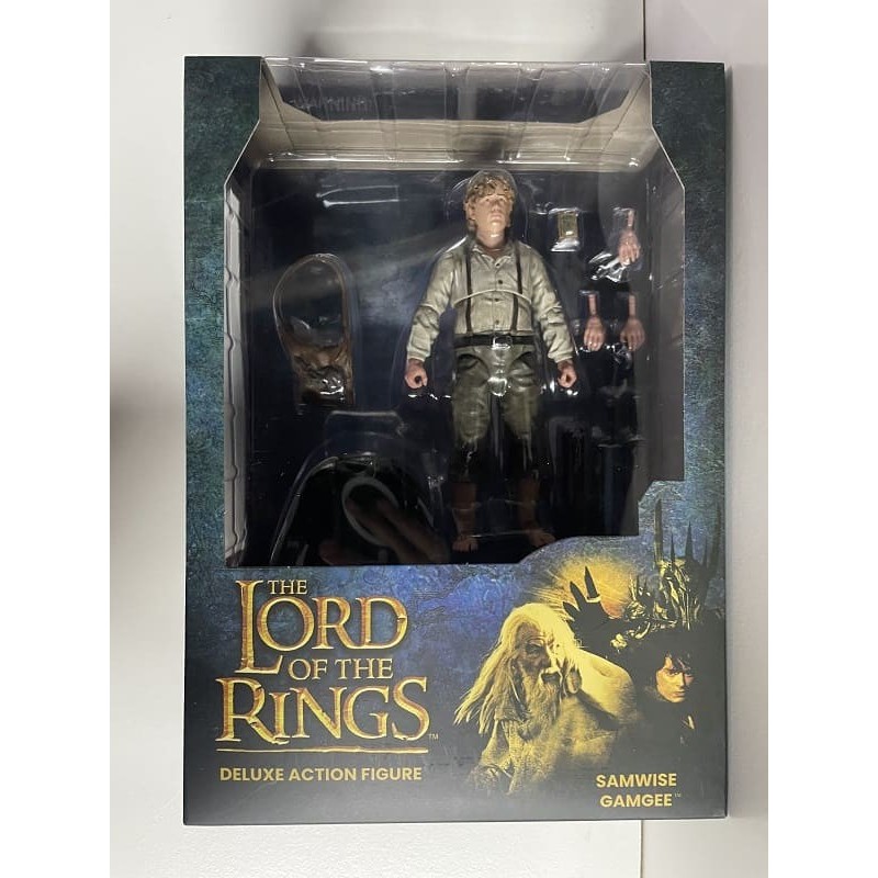 Samwise Gamgee Deluxe Action Figure S6 El Señor de los Anillos figura 18 cm