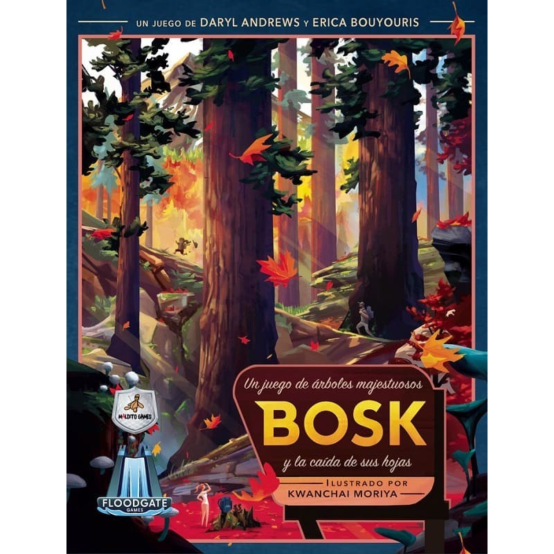 Bosk y la caída de sus hojas: Juego de árboles majestuosos