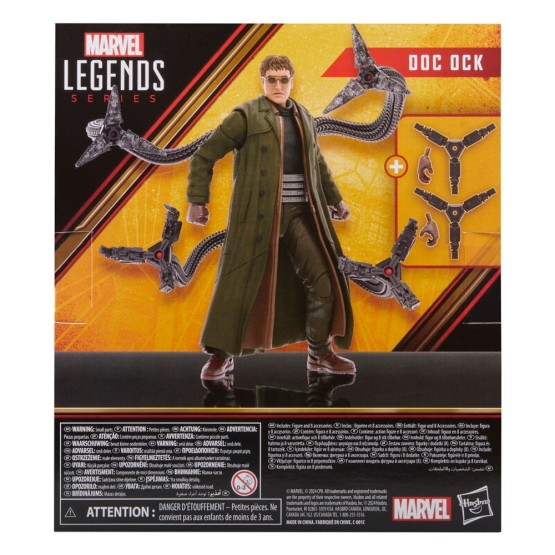 Dock Ock Marvel Legends Spider-Man 2 figura 15 cm
