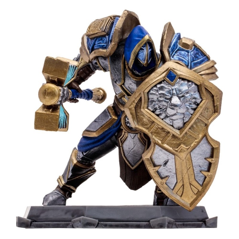 Human Warrior and Human paladin World of Warcraft 15 cm