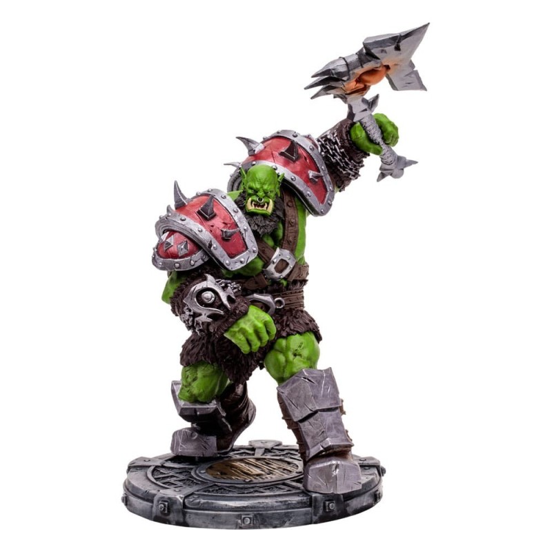 Orc Warrior and Orch Shaman World of Warcraft figura 15 cm