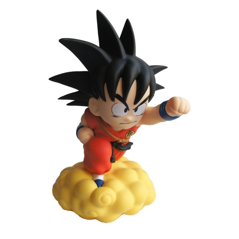 Son Goku en Nube Chibi hucha 22 cm