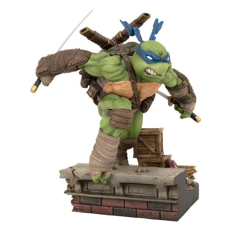 Leonardo Tortugas Ninja Gallery figura 23 cm