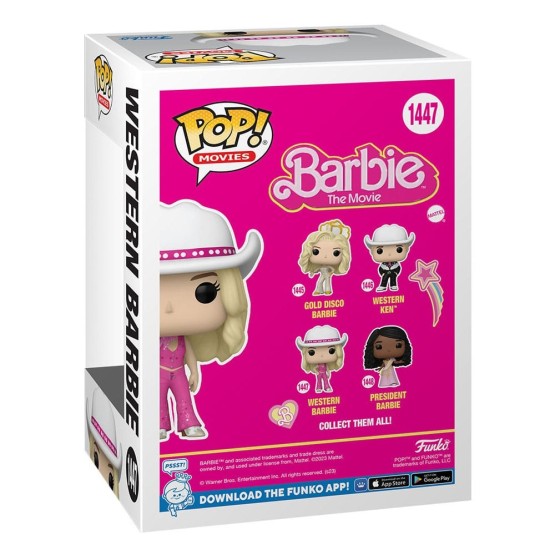 Funko POP! 1447 Western Barbie (Barbie The Movie)