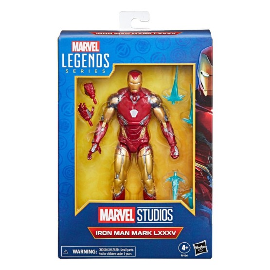 Iron Man Mark LXXXV Marvel Legends Studios figura 15 cm