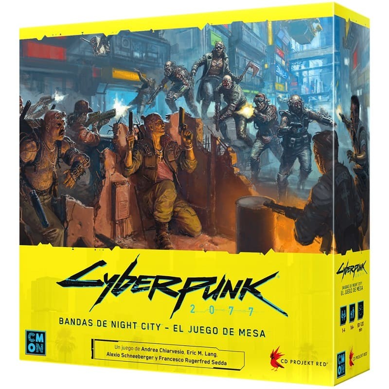 Cyberpunk 2077: Bandas de Night City - El juego de mesa
