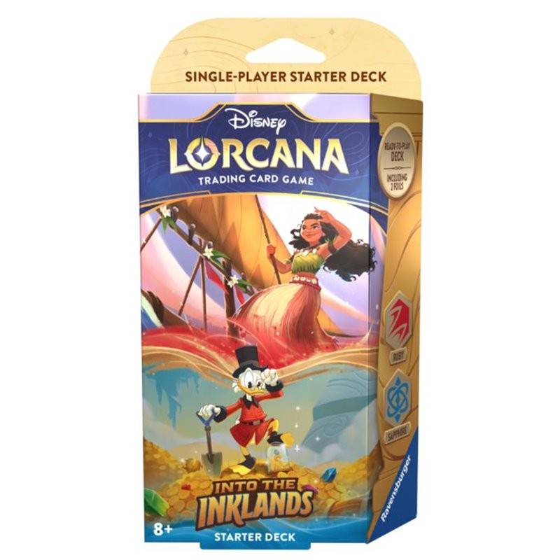 Lorcana Into the Inklands starter deck (en ingles)