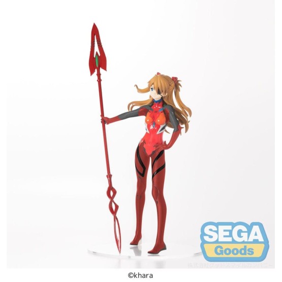 Asuka X Spear of Cassius Evangelion figura 30 cm