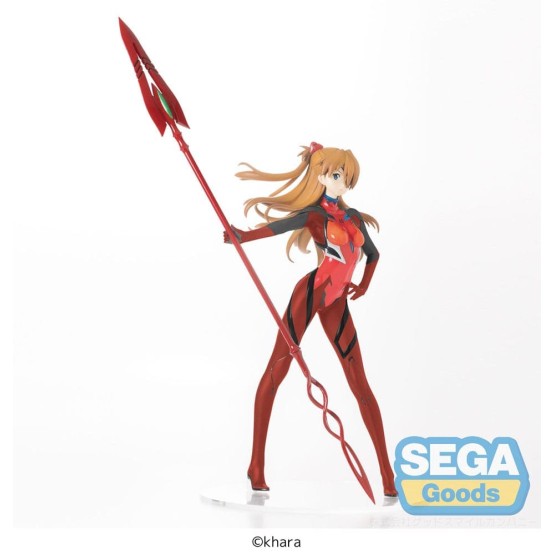 Asuka X Spear of Cassius Evangelion figura 30 cm