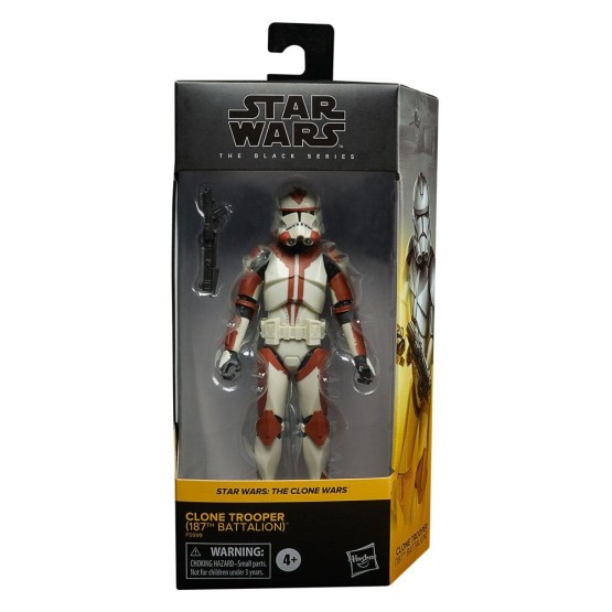 Clone Trooper (187th Battalion) The Black Series 10 SW: The Clone Wars figura 15 cm