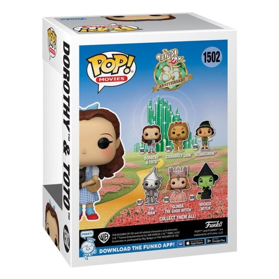 Funko POP! 1502 Dorothy & Toto (El Mago de Oz)