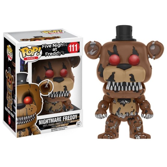 Funko POP! 111 Nightmare Freddy (Five Nights at Freddy's)) Funko POP! 111 Nightmare Freddy (Five Nights at Freddy's))