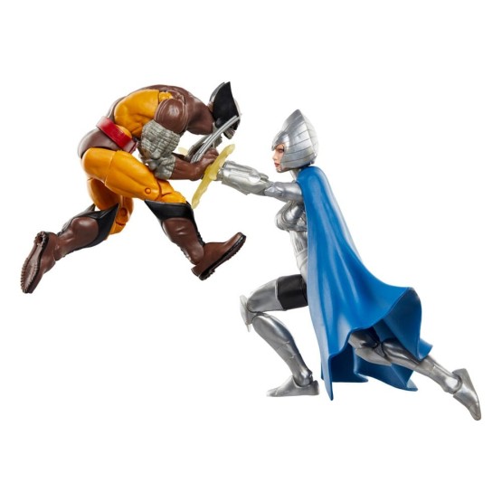 Wolverine (Brood) & Lilandra Neramani Marvel Legends 50 aniversario pack 2 figuras 15 cm