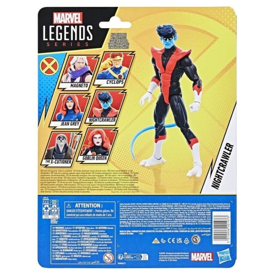 Nightcrawler (Rondador Nocturno) X-Men 97 Marvel Legends figura 15 cm