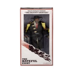 Major Marquis Warren "The Bounty Hunter" (Los Odiosos Ocho) Neca figura 15 cm