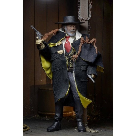 Major Marquis Warren "The Bounty Hunter" (Los Odiosos Ocho) Neca figura 20 cm
