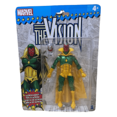 The Vision Marvel Legends retro Hasbro figura 15 cm