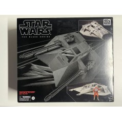 Snowspeeder y piloto Dark Ralter Black Series figura Star Wars 15 cm