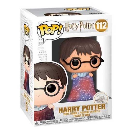 Funko Pop! 112 Harry Potter with Invisibility Cloak (Harry Potter)