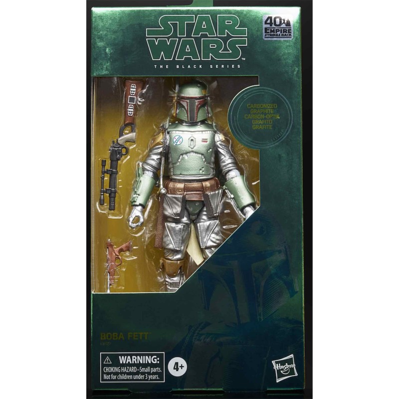 STAR WARS FIGURA BLACK SERIES 15 CM BOBA FETT (Graphite)(E9927)