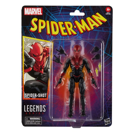Spider-Shot Marvel Legends figura 15 cm