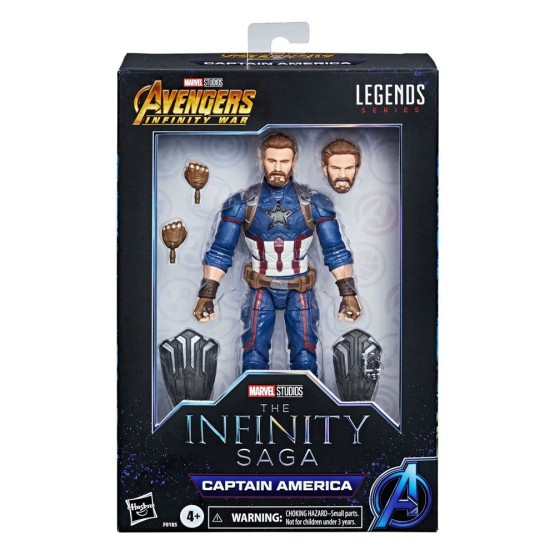 Captain America Marvel Legends The Infinity Saga Avengers: Infinity War figura 15 cm