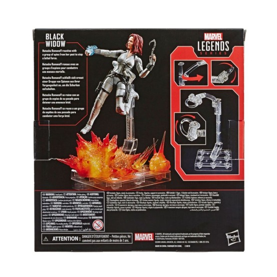 Black Widow Marvel Legends figura 15 cm