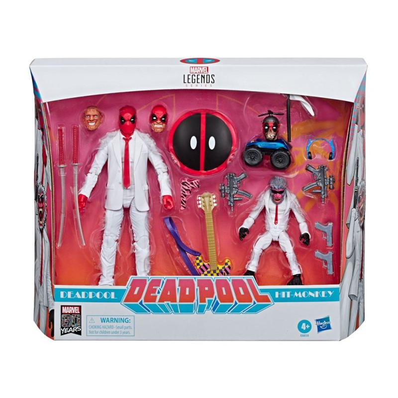 Deadpool & Hit-Monkey Marvel Legends pack 2 figuras 15 cm