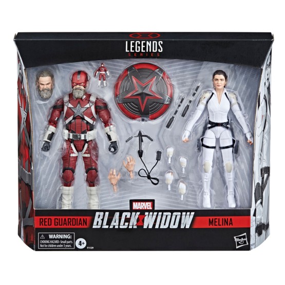 Red Guardian & Melina Marvel Legends Black Widow pack 2 figuras 15 cm