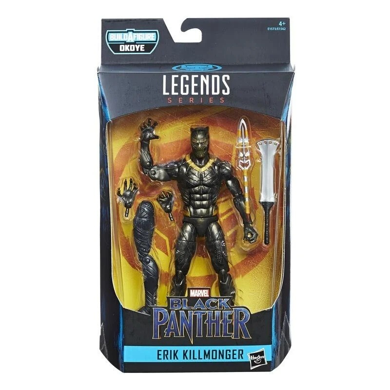 Erik Killmonger Marvel Legends Black Panther figura 15 cm