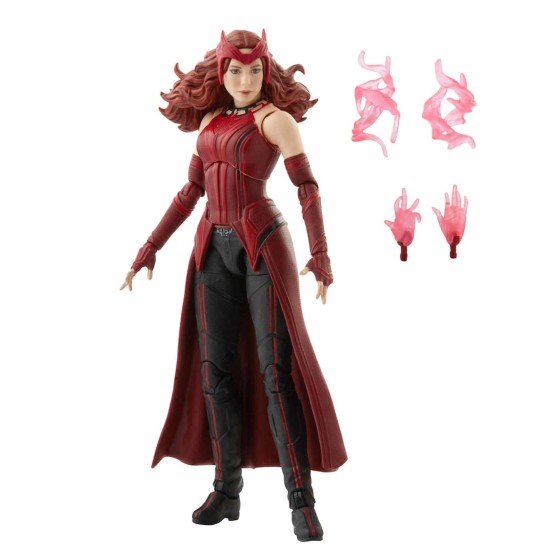 Scarlet Witch Marvel Legends Wanda Vision BAF Captain America figura 15 cm