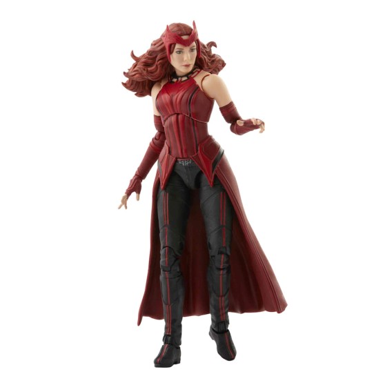 Scarlet Witch Marvel Legends Wanda Vision BAF Captain America figura 15 cm