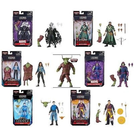 Pack Marvel Legends Rintrah 6 figuras F02265L00
