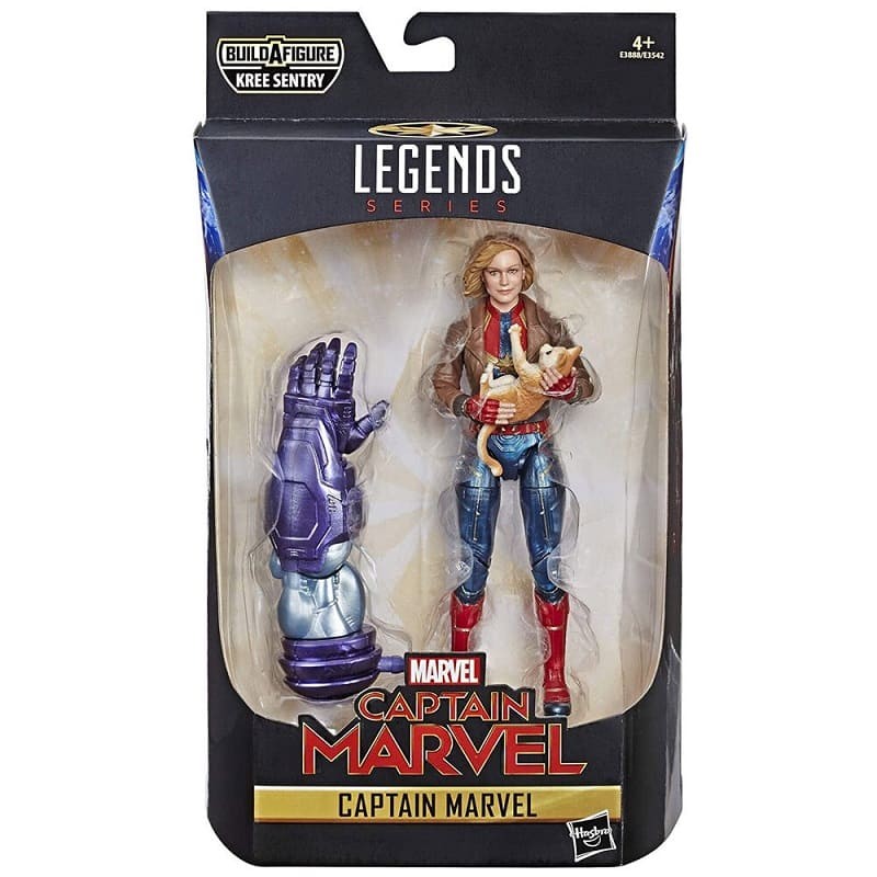 Captain Marvel Marvel Legends BAF Kree Sentry figura 15 cm