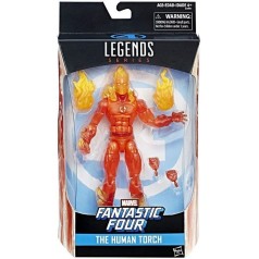 The human Torch Marvel Legends The Fantastic Four figura 15 cm