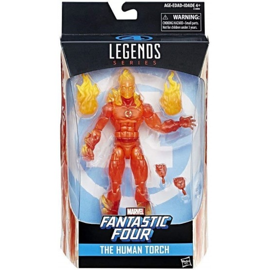 The human Torch Marvel Legends The Fantastic Four figura 15 cm The human Torch Marvel Legends The Fantastic Four figura 15 cm