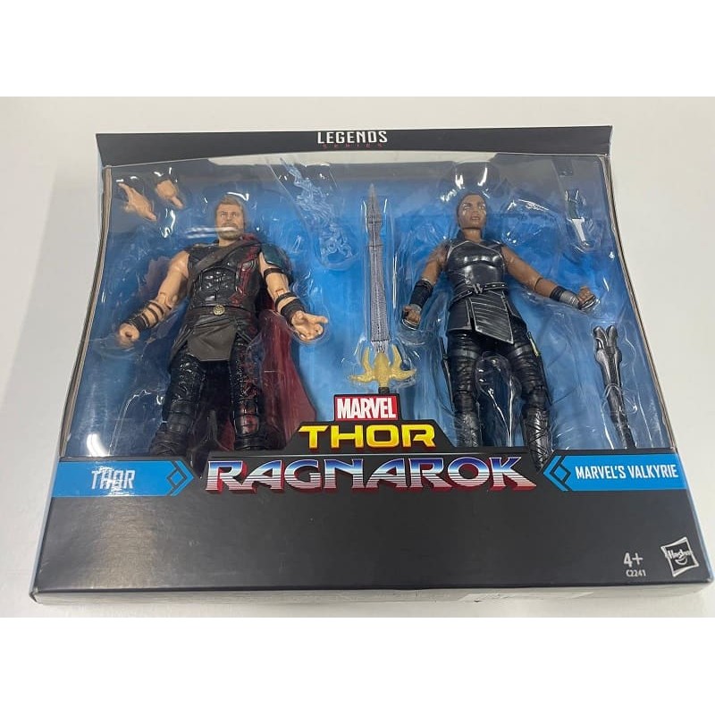 Thor & Valkyrie Marvel Legends Thor Ragnarok Pack 2 figuras 15 cm
