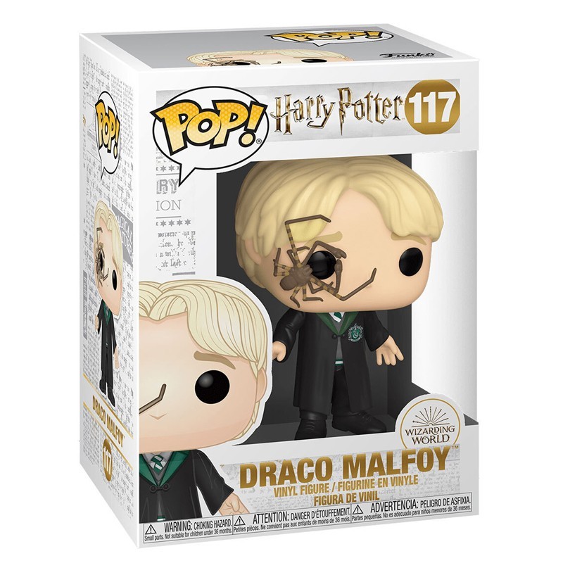 Funko Pop! 117 Draco Malfoy with Whip Spider (Harry Potter)