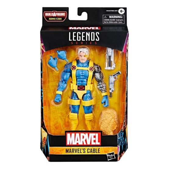 Cable Marvel Legends X-Men BAF Zabu figura 15 cm