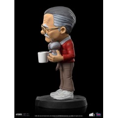 Stan Lee Minifigura Mini Co. PVC Stan Lee with Grumpy Cat 14 cm