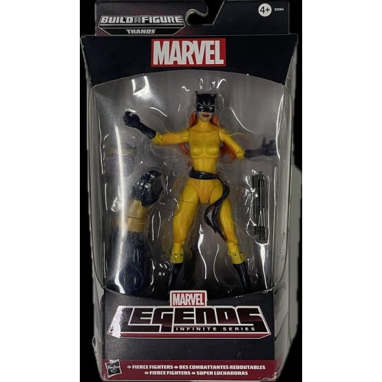 Hellcat Marvel Legends Infinite Series BAF Thanos figura 15 cm