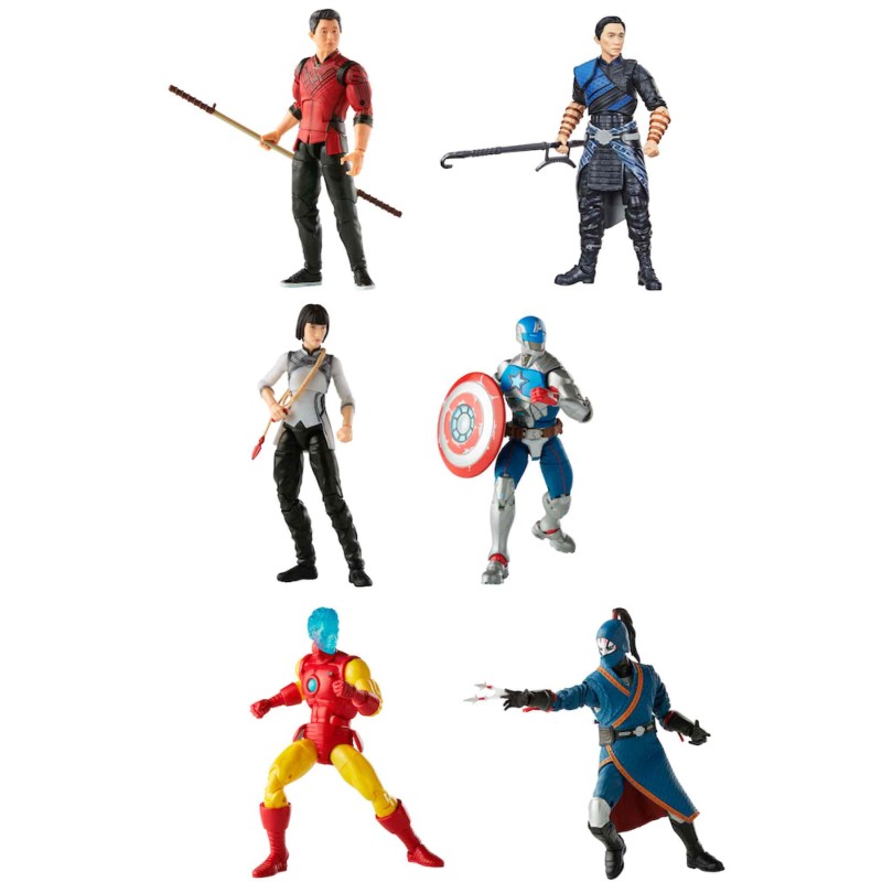 Pack Mr. Hyde Marvel Legends Shang-Chi 6 figuras 15 cm F01685LO