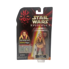 Ric Olié with Helmet and Naboo blaster CommTech chip Episode I Collection figura 9,5 cm
