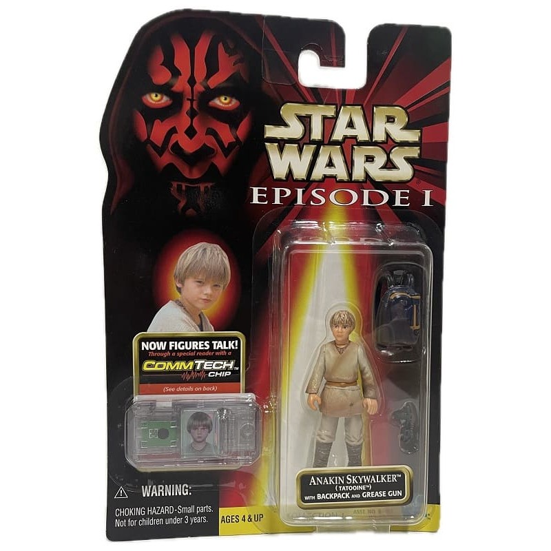 Anakin Skywalker (Tatooine) CommTech chip Episode I Collection figura 9,5 cm