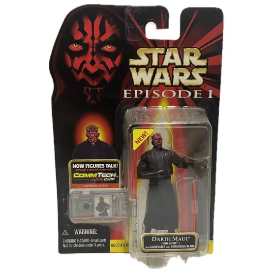 Darth Maul (sith Lord) CommTech chip Episode I Collection figura 9,5 cm