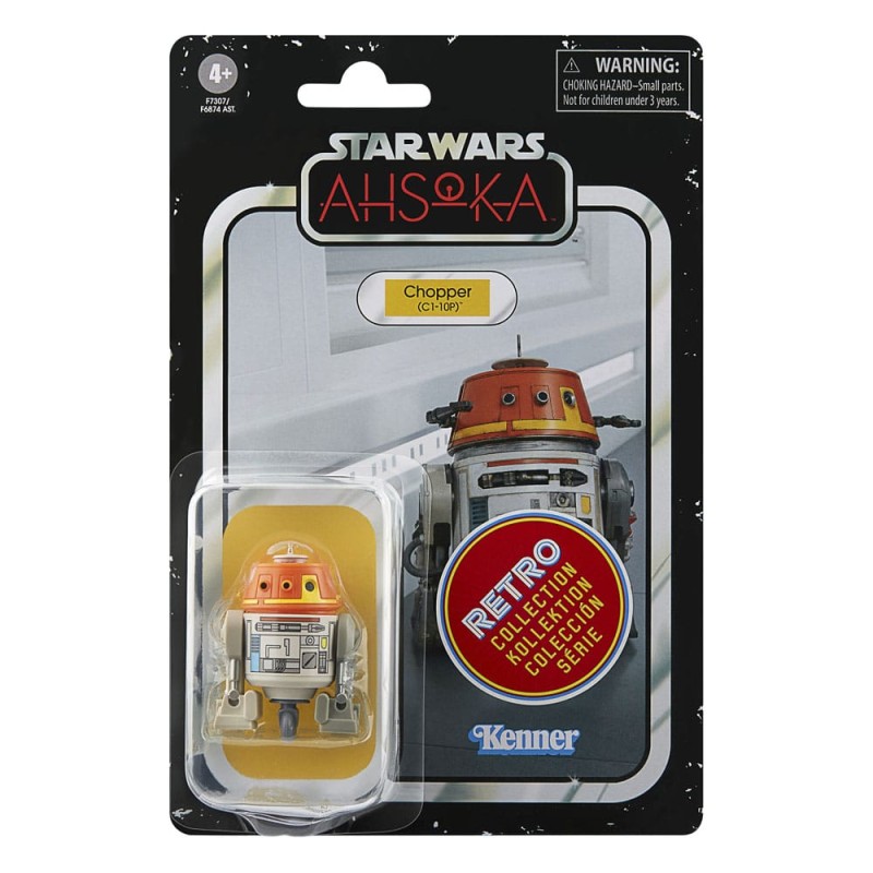 Chopper (C1-1OP) retro collecton SW: Ahsoka figura 9,5 cm