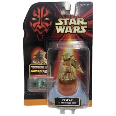 Yoda Jedi Council chair CommTech chip Episode I Collection figura 9,5 cm