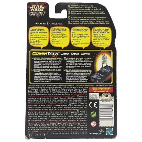 Anakin Skywalker CommTech chip Episode I Collection figura 9,5 cm